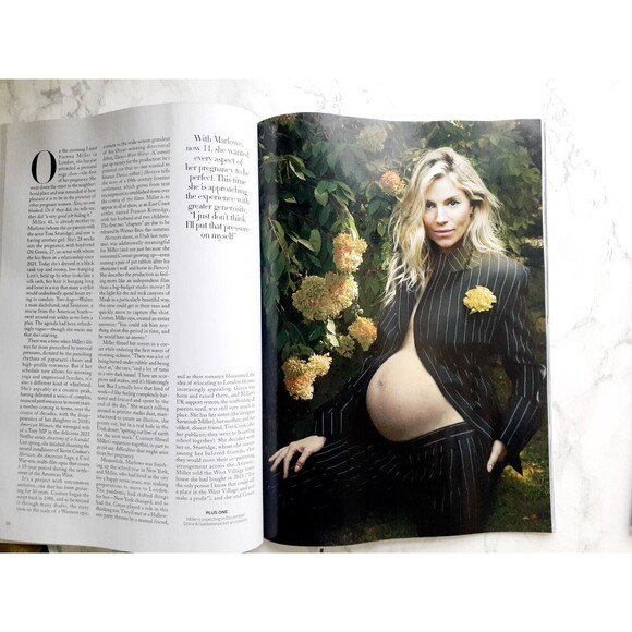 Vogue Magazine Spring Fashion Issue Feb '24 Sienna Miller Usher Super Bowl - Picture 3 of 5